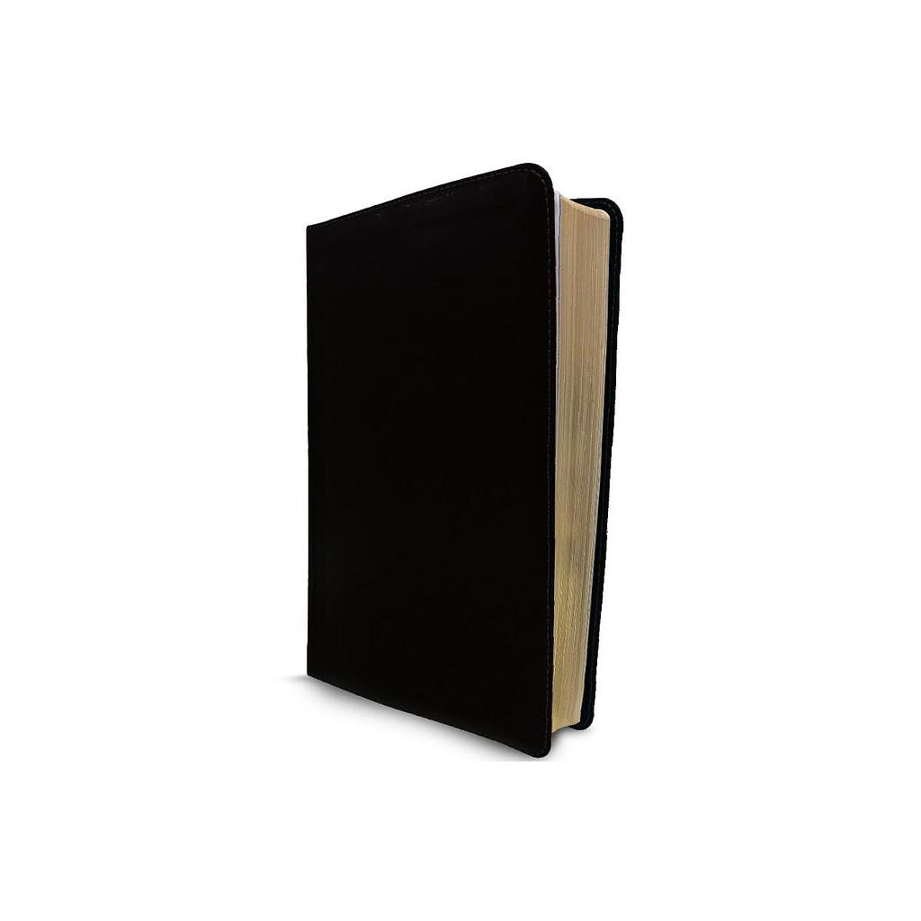 Biblia de Estudio, NTV, negra piel fabricada