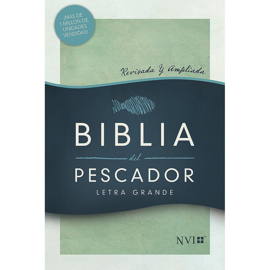 NVI Biblia del pescador, Letra Grande, Verde TD