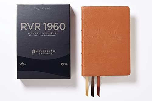 Biblia RV1960, Lt. Gigante, Colección premier - Caramelo (OFERTA ESPECIAL)