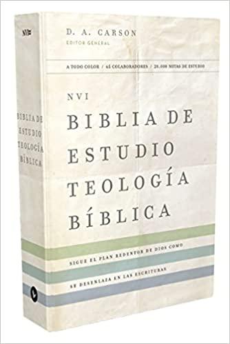 Biblia Teologia Biblica NVI de estudio, tapa dura