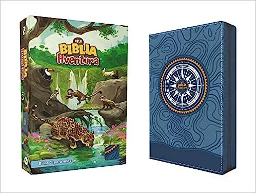 Biblia Aventura NBLA, azul, leathersoft